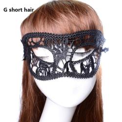 Masque Dentelle Fetes BDSM -G