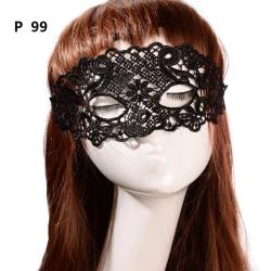 Masque Dentelle Fetes BDSM -P