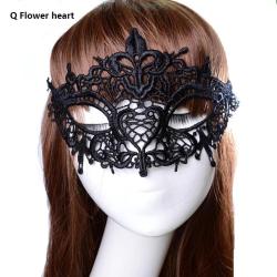 Masque Dentelle Fetes BDSM -Q