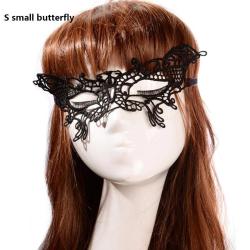 Masque Dentelle Fetes BDSM -S