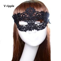 Masque Dentelle Fetes BDSM -V