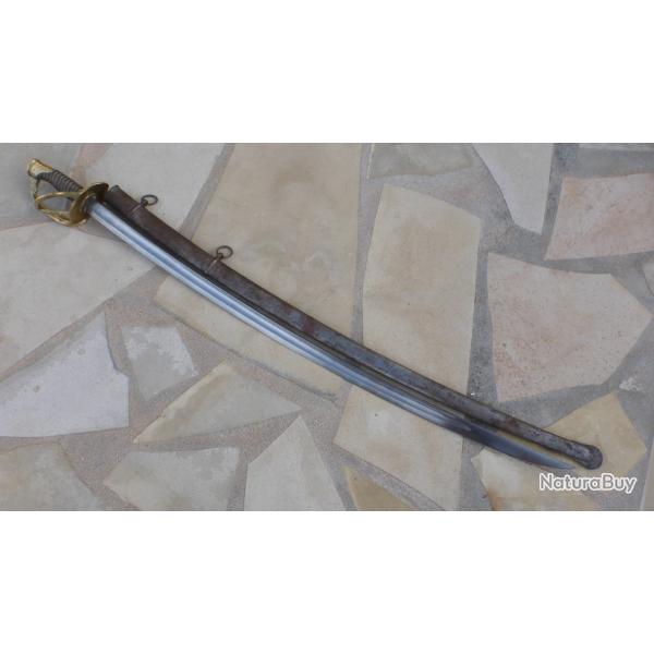 SABRE D'OFFICIER DE CAVALERIE MODELE 1822 - 1er TYPE - CHATELLERAULT