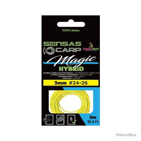 ELASTIQUE SENSAS MAGIC HYBRID 2,40MM