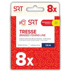 TRESSE 8X SRT FLUO YELLOW - 135M 20/100