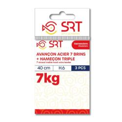 AVANCON ACIER 7 BRINS + HAMECON TRIPLE 40CM X3 12KG