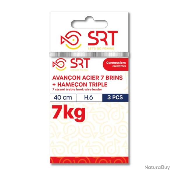 AVANCON ACIER 7 BRINS + HAMECON TRIPLE 40CM X3 12KG