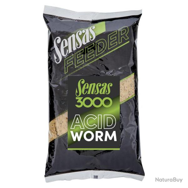 AMORCE SENSAS FEEDER 3000 ACID WORM 1KG