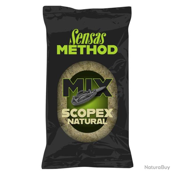 AMORCE SENSAS METHOD MIX NATURAL SCOPEX 1KG
