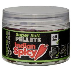 SUPER SOFT PELLETS SENSAS 60G 6MM INDIAN SPICY