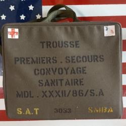 Trousse premier secours convoyage sanitaire Arm&eacute;e Fran&ccedil;aise
