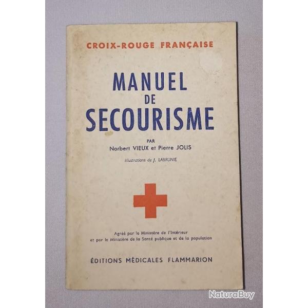 Manuel de secourisme de la Croix rouge fran�aise 1954
