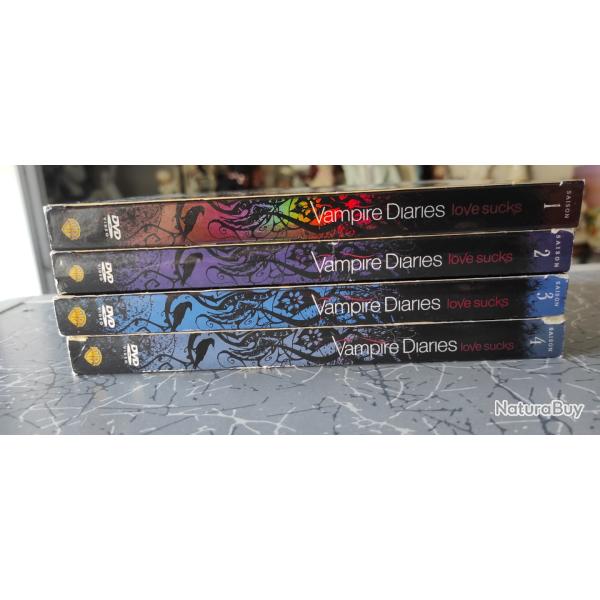l'int�grale des 4 saisons de 'Vampire Diaries'(S1 � S4)