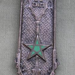 Insigne de la 22&egrave;me Division d'Infanterie Marocaine Drago Paris G.1217