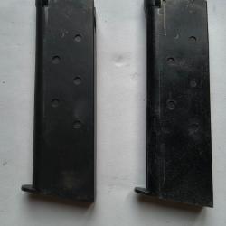 Airsoft lot de 2 chargeurs Colt 45 Marui