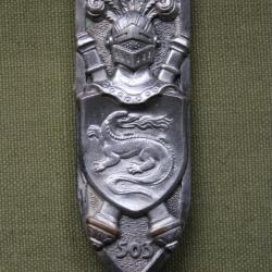 Insigne Cavalerie 503&egrave;me R&eacute;giment de Chars de Combat, RCC Drago Olivier M&eacute;tra