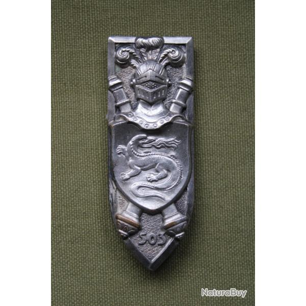 Insigne Cavalerie 503�me R�giment de Chars de Combat, RCC Drago Olivier M�tra