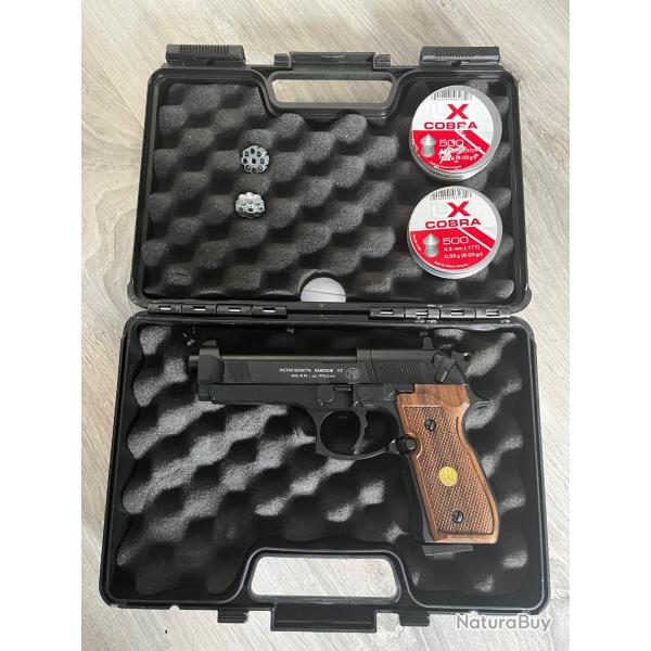 UMAREX Beretta 92FS 4.5m crosse bois
