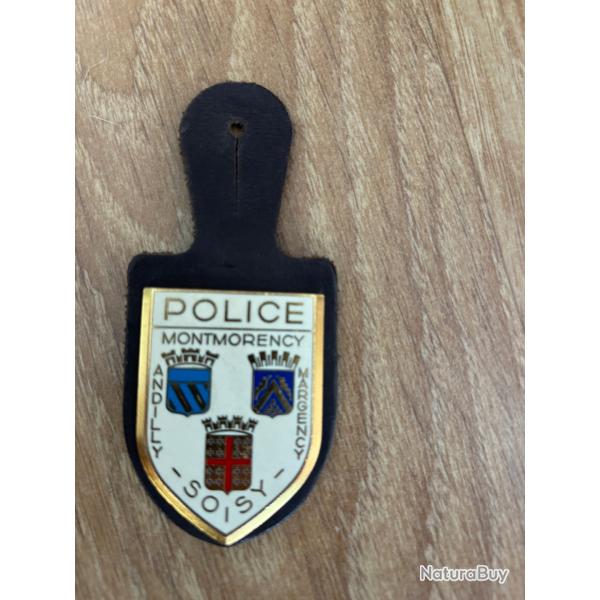 insigne police montmorency