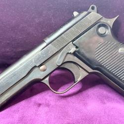 Pistolet Beretta 1951 Brigadier calibre 9x19 - Arme militaire italienne - cat&eacute;gorie B