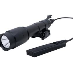 LAMPE TACTIQUE WL1080 AVEC MONTAGE NOIRE