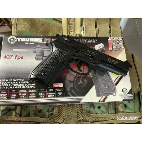 Taurus pt92 gaz culasse mobile