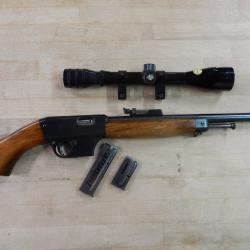 CARABINE UNIQUE X51 BIS CAL 22 LR + 2 CHARGEURS 5 COUPS ET 10 COUPS OCCASION BON ETAT