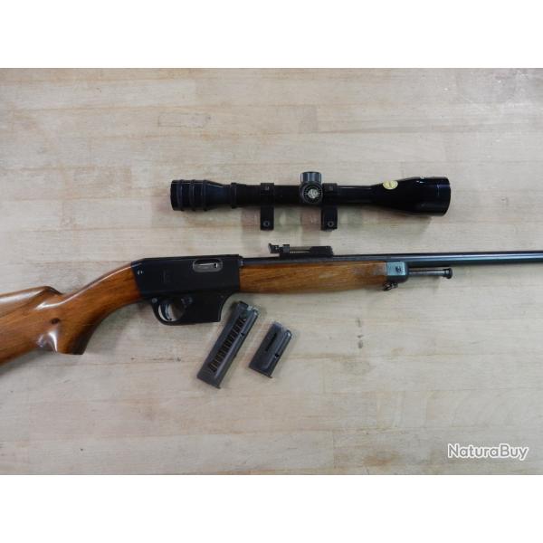 CARABINE UNIQUE X51 BIS CAL 22 LR + 2 CHARGEURS 5 COUPS ET 10 COUPS OCCASION BON ETAT