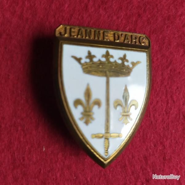 insigne militaire matine jeanne d'arc