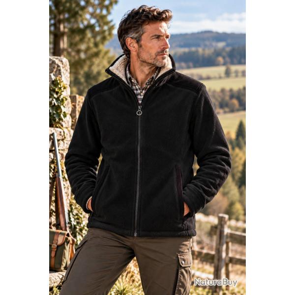 VESTE POLAIRE FAVERSHAM HOMME Noir