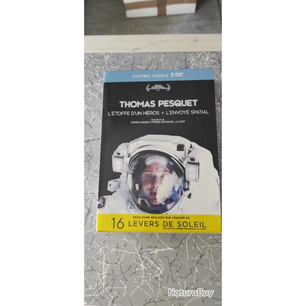 DVD THOMAS PESQUET L ETOFFE D UN HEROS+ L ENVOYE SPATIAL