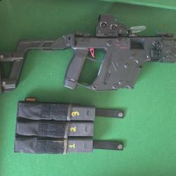 Kriss Vector AEG - Noir - Krytac upgrade ops-store