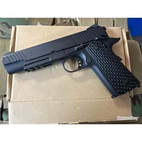 Pistolet 1911 billes acier co2 full m�tal culasse mobile