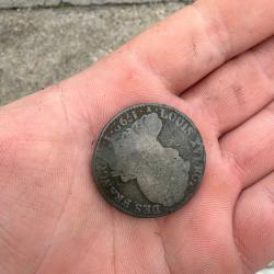 Pi&egrave;ce de monnaie Louis wv1 1792