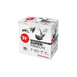 PACK DE 100 CARTOUCHES WINCHESTER SUPER PIGEON CALIBRE 12 - 36G - BJ - PB 5