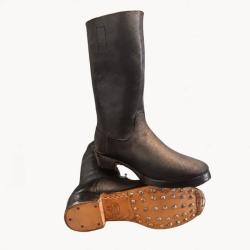 Bottes Allemandes M39 Marschstiefel - Cuir Pleine Fleur Noirci - HECTOR HERITAGE 42