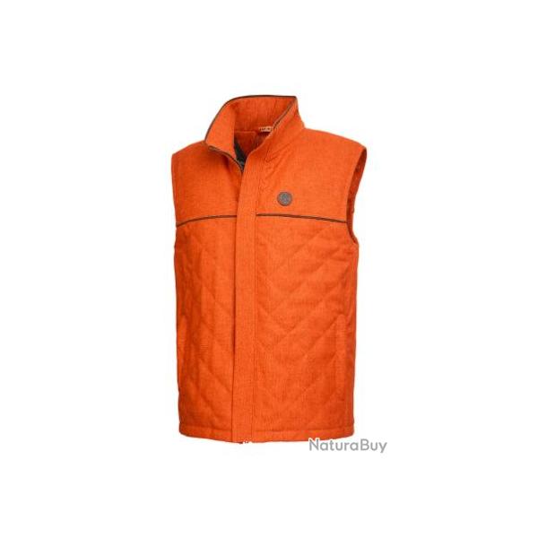 Gilet en loden Homme Prestige - Orange chin� - Rascher - 48 / Orange