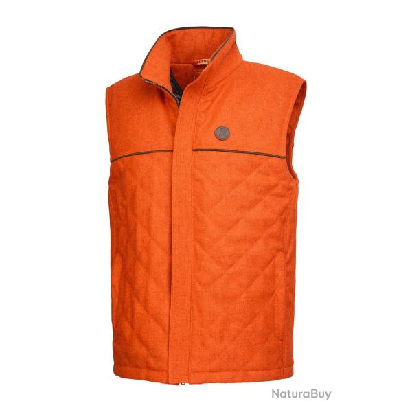 Gilet en loden Homme Prestige Orange chin� Rascher Orange