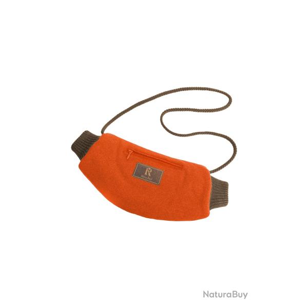 Manchon de chasse en Loden Prestige - Orange Chin� - Rascher - Taille Unique / Orange