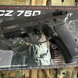 CZ 75D compact gaz airsoft