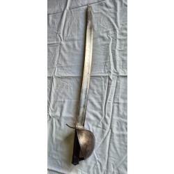 SABRE d'abordage cuill&egrave;re &agrave; pot Marine model 1833 sans fourreau