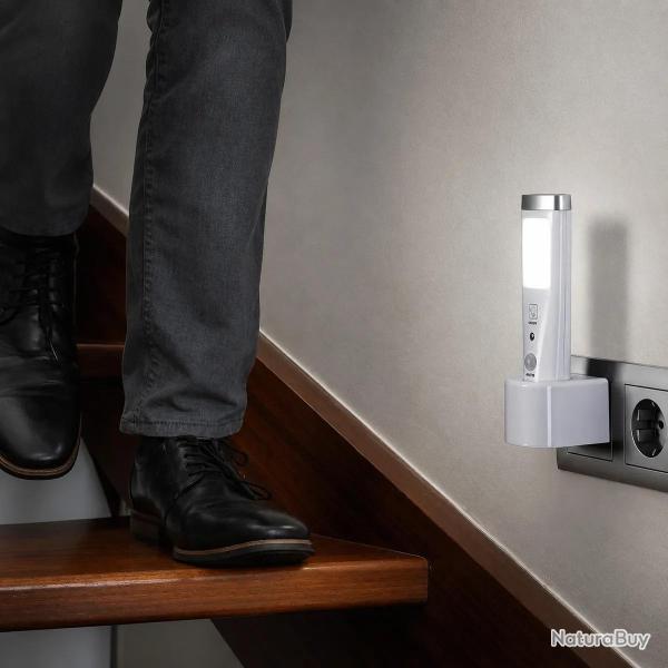 Torche 2en1 Detect - �clairage et Veilleuse Intelligente