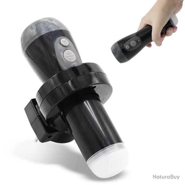 Torche Rechargeable 2-en-1 avec Veilleuse Automatique