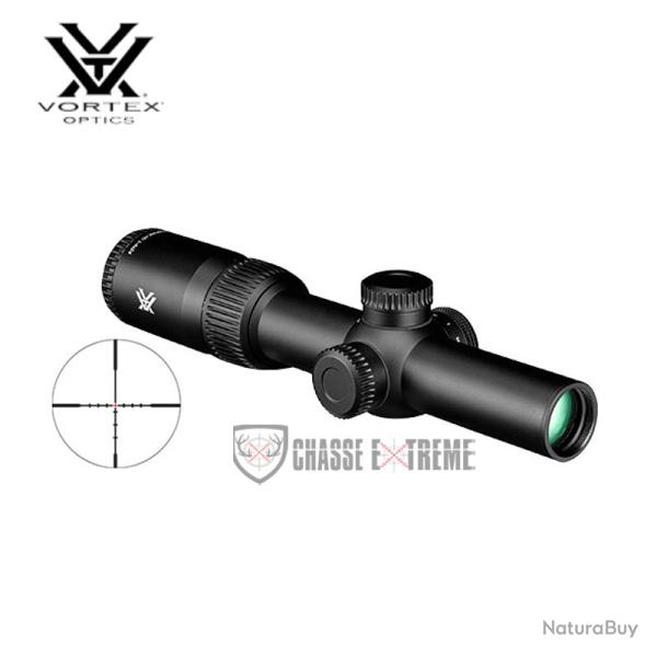 Lunette VORTEX Crossfire HD 1-4x24 Dead-Hold 2A BDC SFP (MOA)