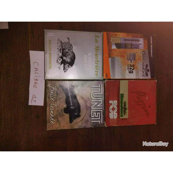 Bo�tes brennekes calibre 12