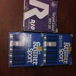 Lot cartouches ball trap calibre 12