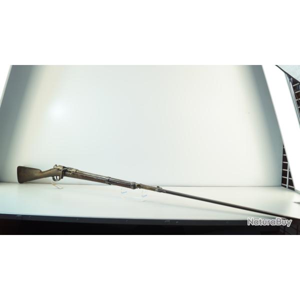 carabine gras mod 1874 cal 24 avec baionnette chassepot  ench�re 1� sans prix de r�serve cad D