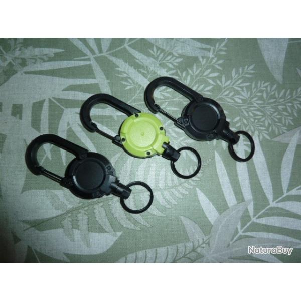 mousqueton extensible (lot de x3)
