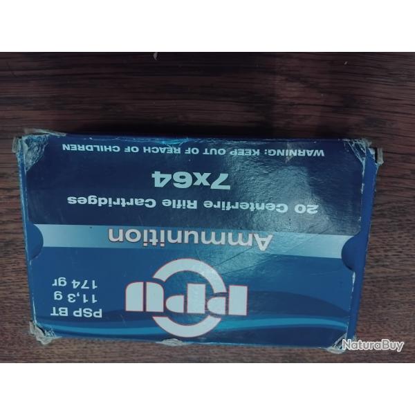 Lot balles 7�64