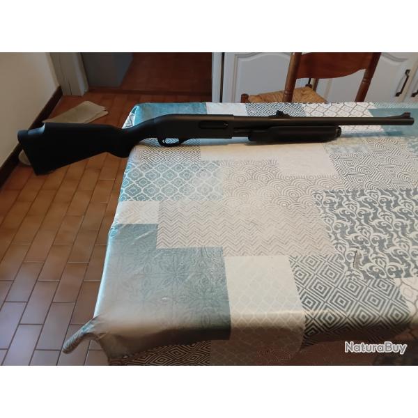 Remington 870 type police a canon lisse