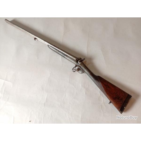 EXCEPTIONNEL Fusil de Chasse � Percussion Centrale - FAUR� LE PAGE � Paris - Dat� 1873 -